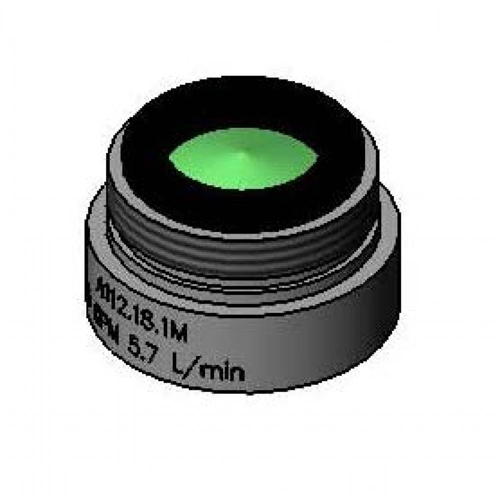 T&S Brass 1.5 GPM VR Laminar Device, 13/16-27UN Male Threads (WaterSense)