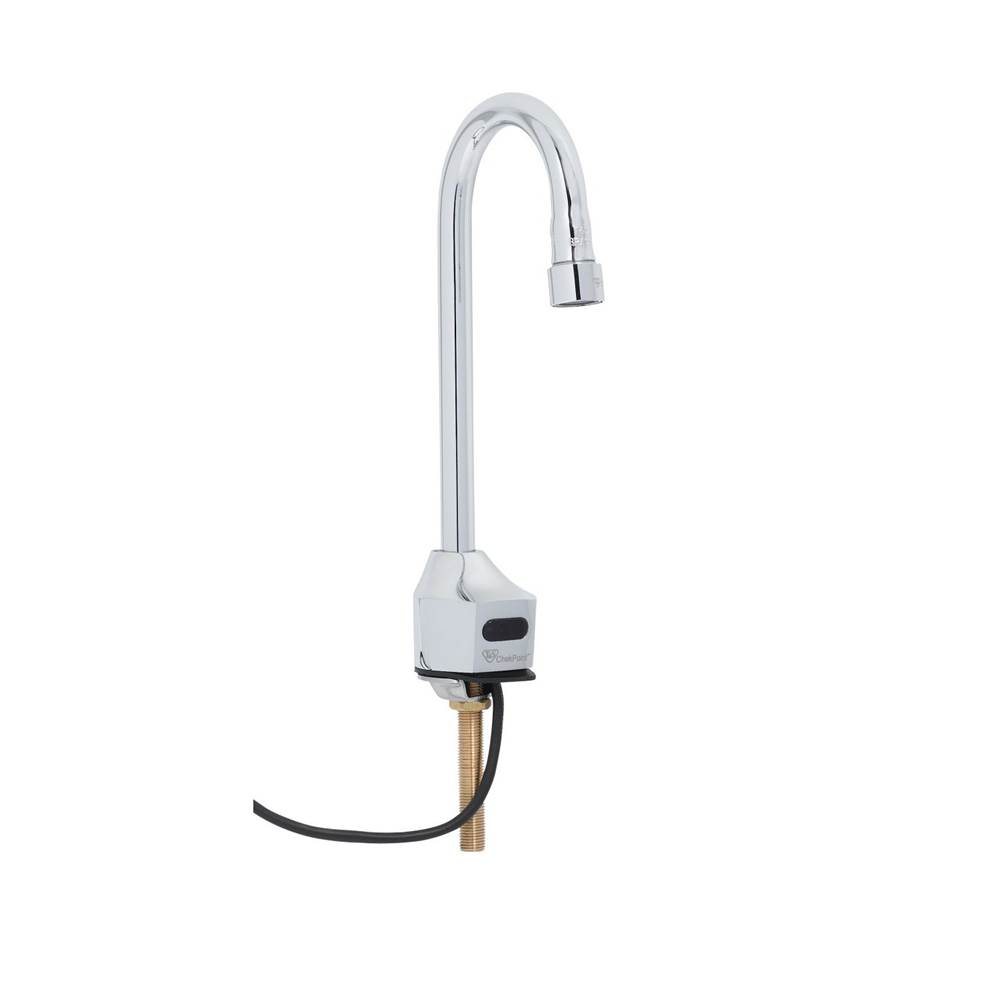 T&S Brass CHEKPOINT ELEC FAUCET, DECK MT, GN, AC/DC CONTROL MODULE, .5 GPM VR SPRAY DEVICE