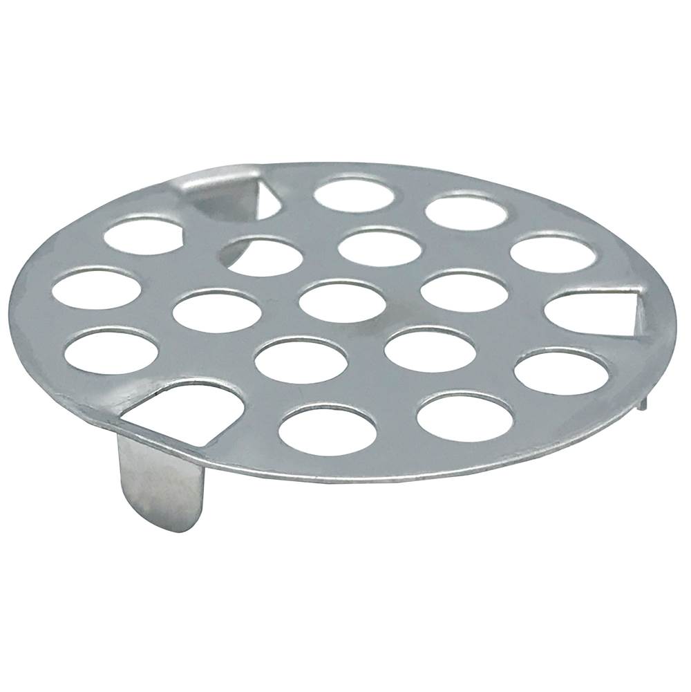 Wal-Rich Corporation 1 7/8'' Chrome-Plated Steel Three Prong Strainer