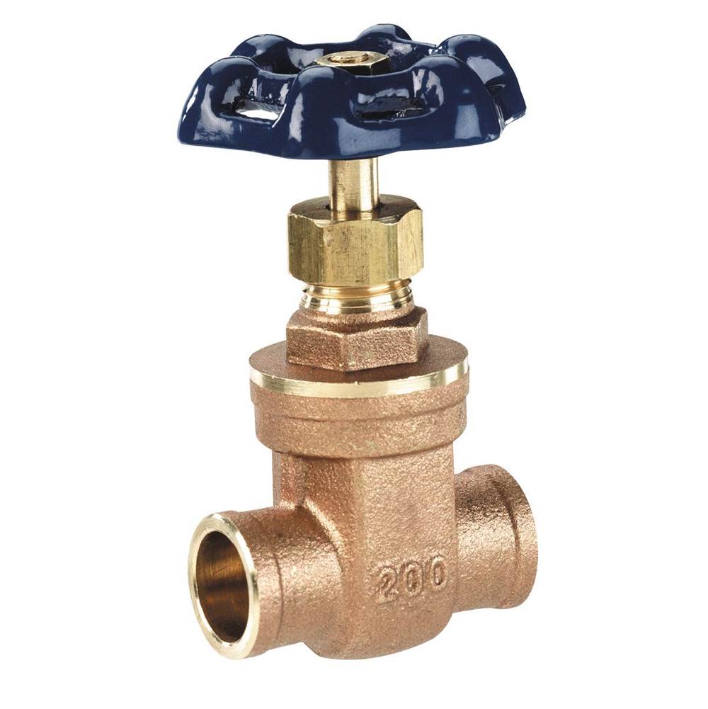 Watts 1/2 In Lead Free Gate Valve With Solder Ends