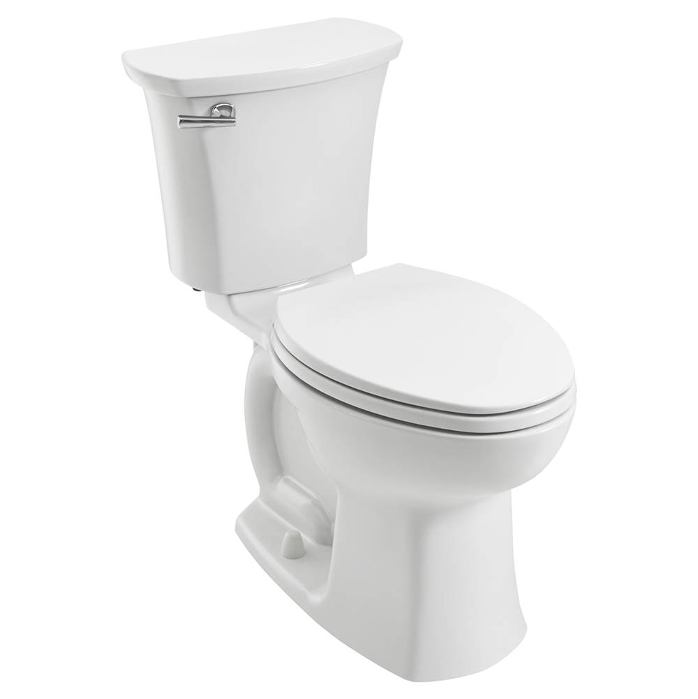 American Standard Edgemere® Two-Piece 1.28 gpf/4.8 Lpf Chair Height Elongated 10-Inch Rough Toilet Less Seat
