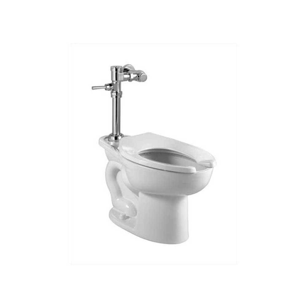 American Standard Madera™ Chair Height EverClean® Toilet System With Manual Piston Flush Valve, 1.28 gpf/4.8 Lpf