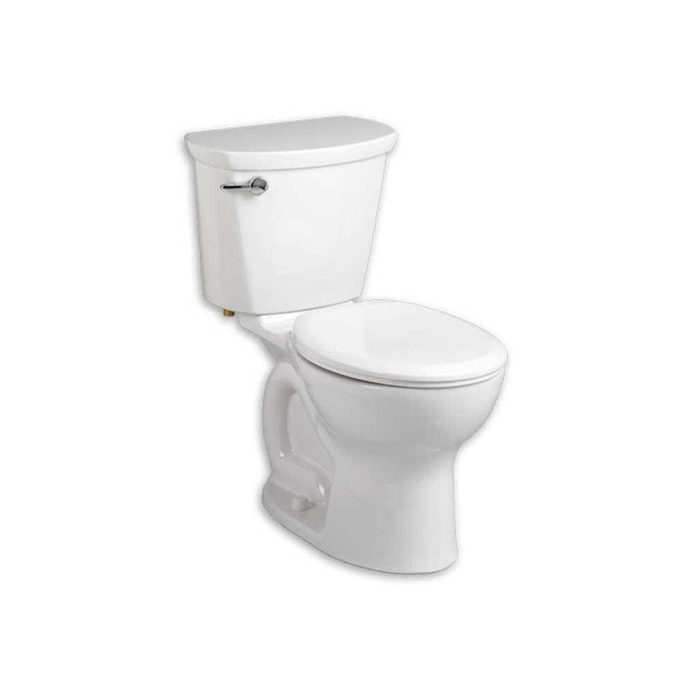 American Standard Cadet® PRO Two-Piece 1.6 gpf/6.0 Lpf Chair Height Round Front Toilet Less Seat