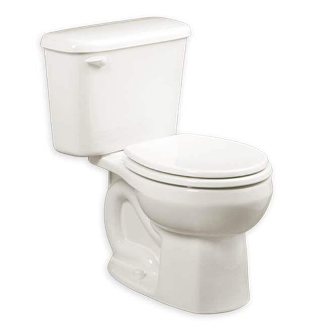 American Standard Colony® Two-Piece 1.28 gpf/4.8 Lpf Standard Height Round Front Toilet Less Seat