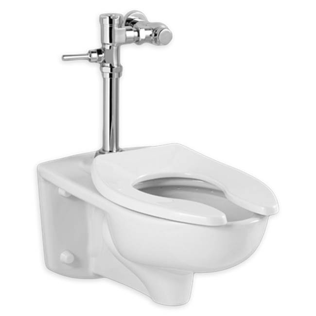 American Standard Afwall® Millennium® Wall-Hung Toilet System With Manual Piston Flush Valve, 1.1 gpf/4.2 Lpf
