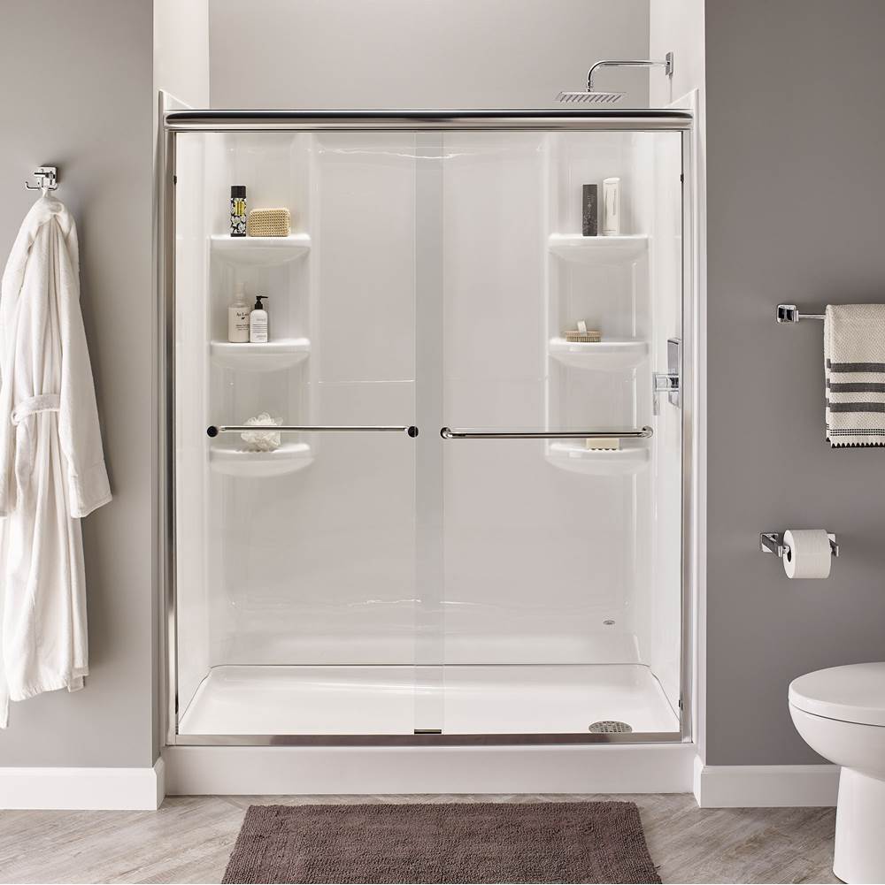 American Standard Studio 60x32 inch Single Threshold Shower base with Right-hand Outlet