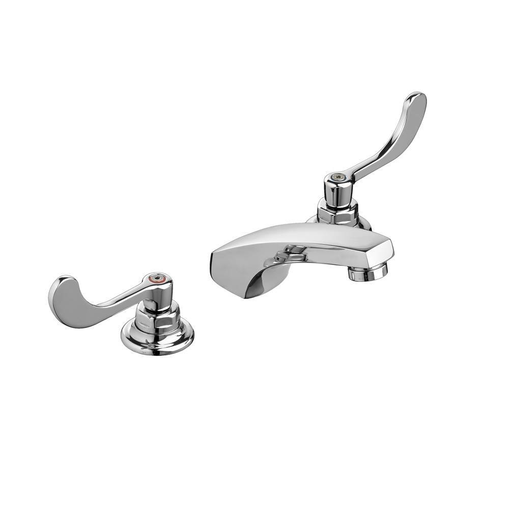 American Standard Monterrey® 8-Inch Widespread Cast Faucet With Wrist Blade Handles 1.5 gpm/5.7 Lpm With Flexible Underbody