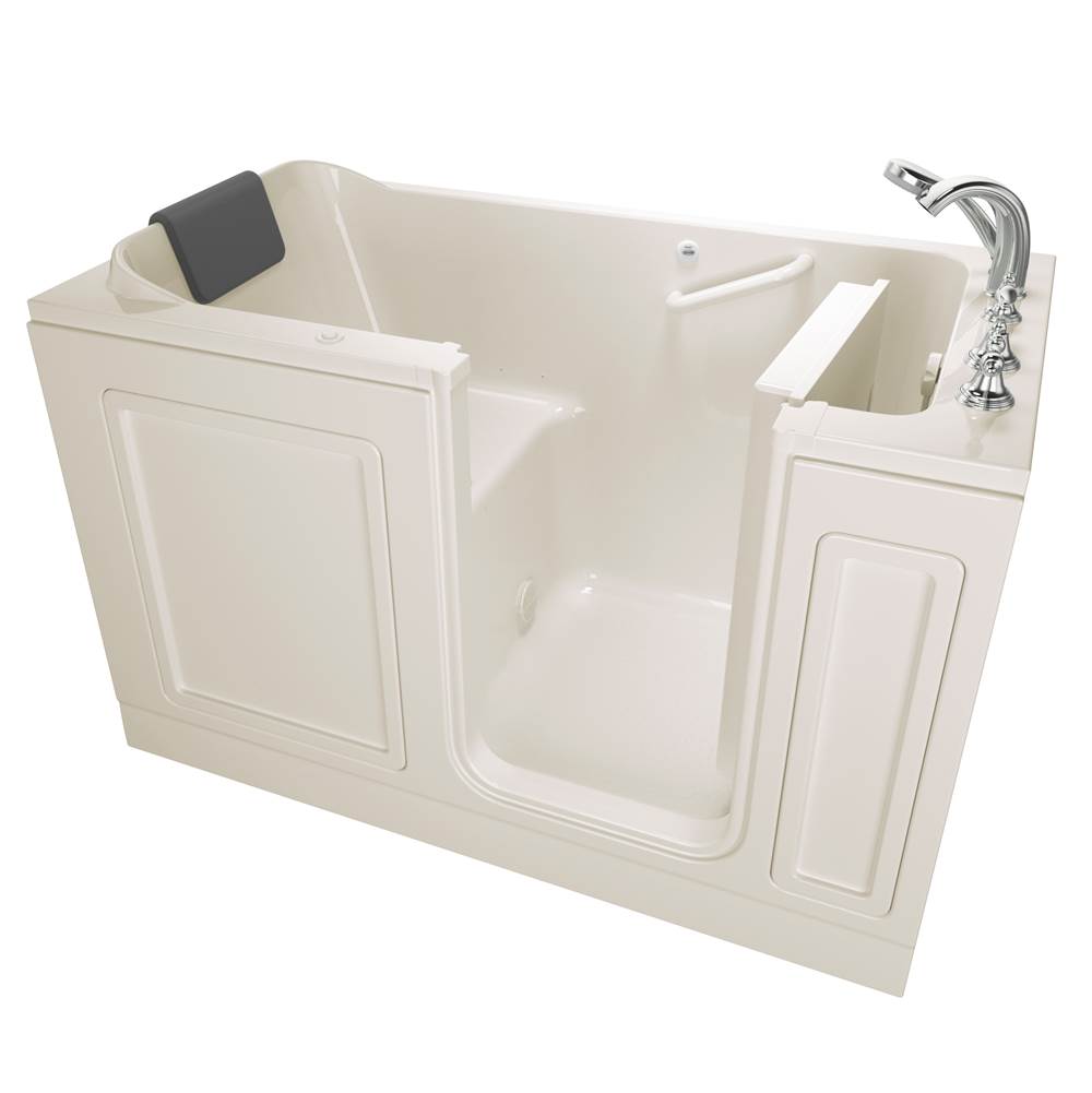 American Standard Acrylic Luxury Series 32 x 60 -Inch Walk-in Tub With Air Spa System - Right-Hand Drain With Faucet