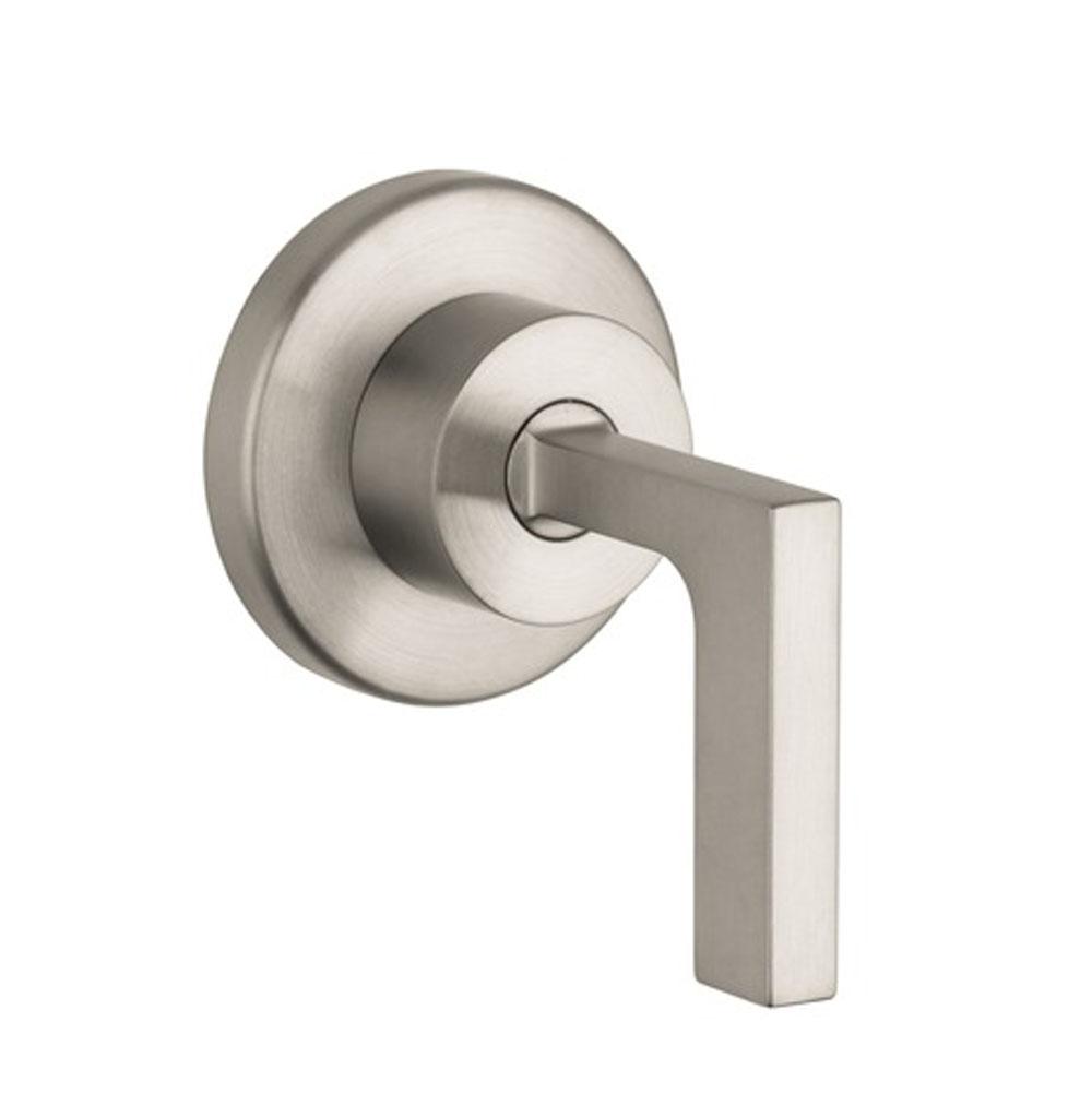 Axor Citterio Volume Control Trim with Lever Handle in Brushed Nickel