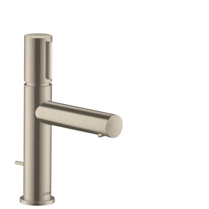 Axor Uno Single-Hole Faucet Select 110 with Pop-Up Drain, 1.2 GPM in Brushed Nickel