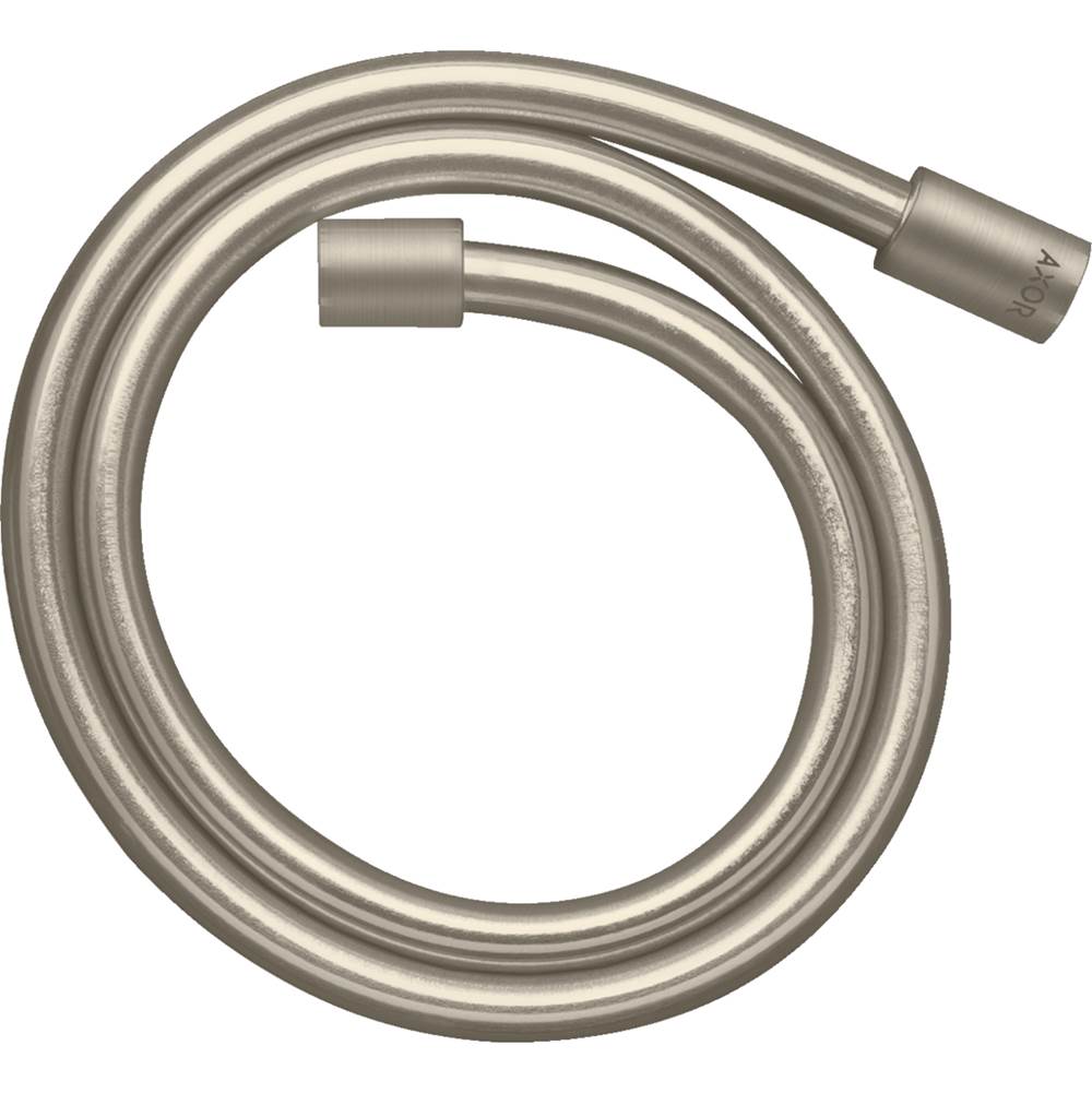 Axor ShowerSolutions Techniflex Hose with Cylindrical Nut, 49'' in Brushed Nickel