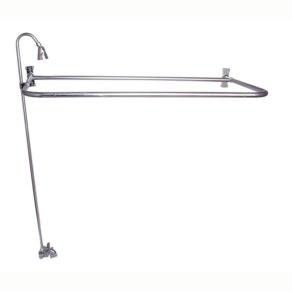 Barclay Converto Shower w/48'' D-Rod, Fct, Riser, Polished Chrome
