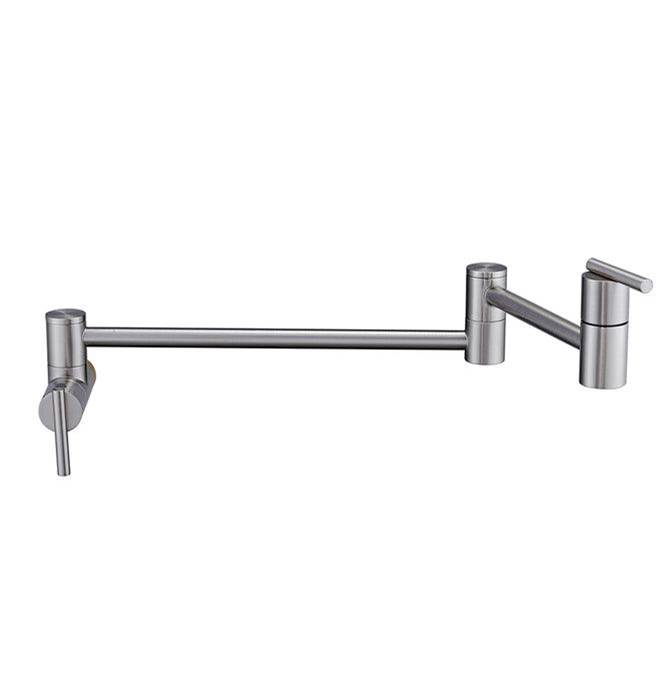 Barclay Dori Potfiller with Cold WaterOnly, Brushed Nickel