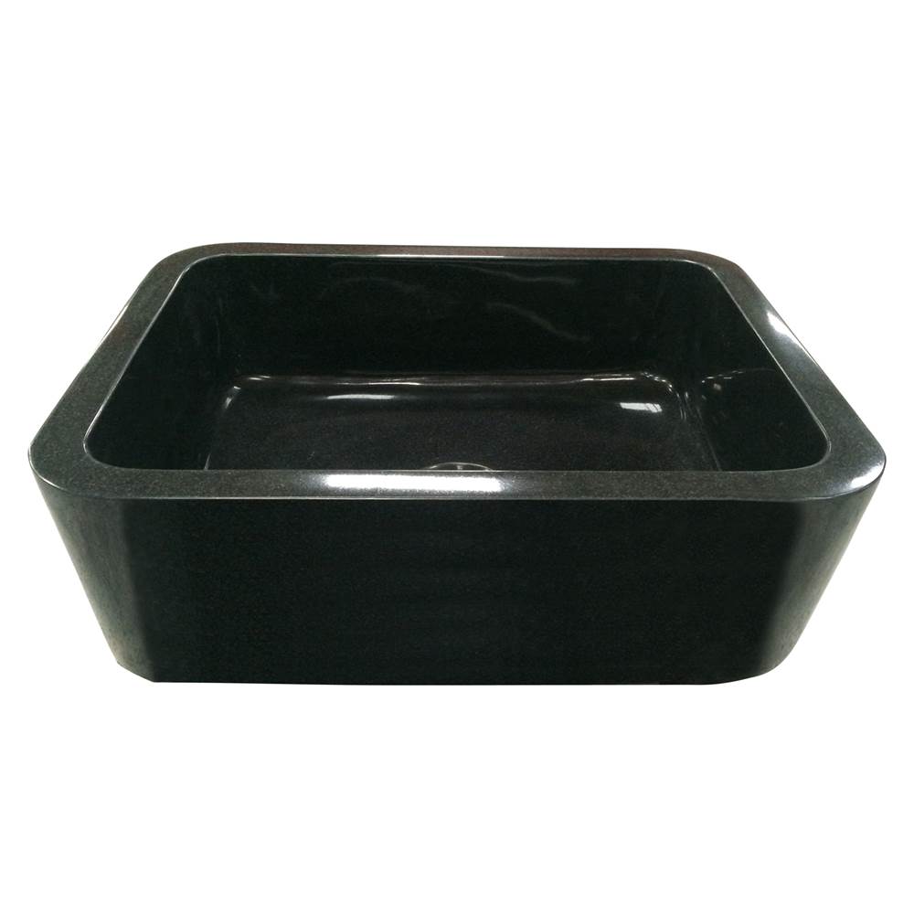 Barclay Acantha 33'' Polished GraniteSingle Bowl Farmer Sink, GPBL