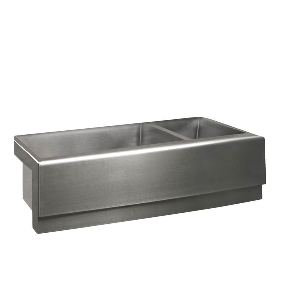 Barclay Caprice 33'' Stainless Steel70/30 Dbl Bowl Farmer Sink