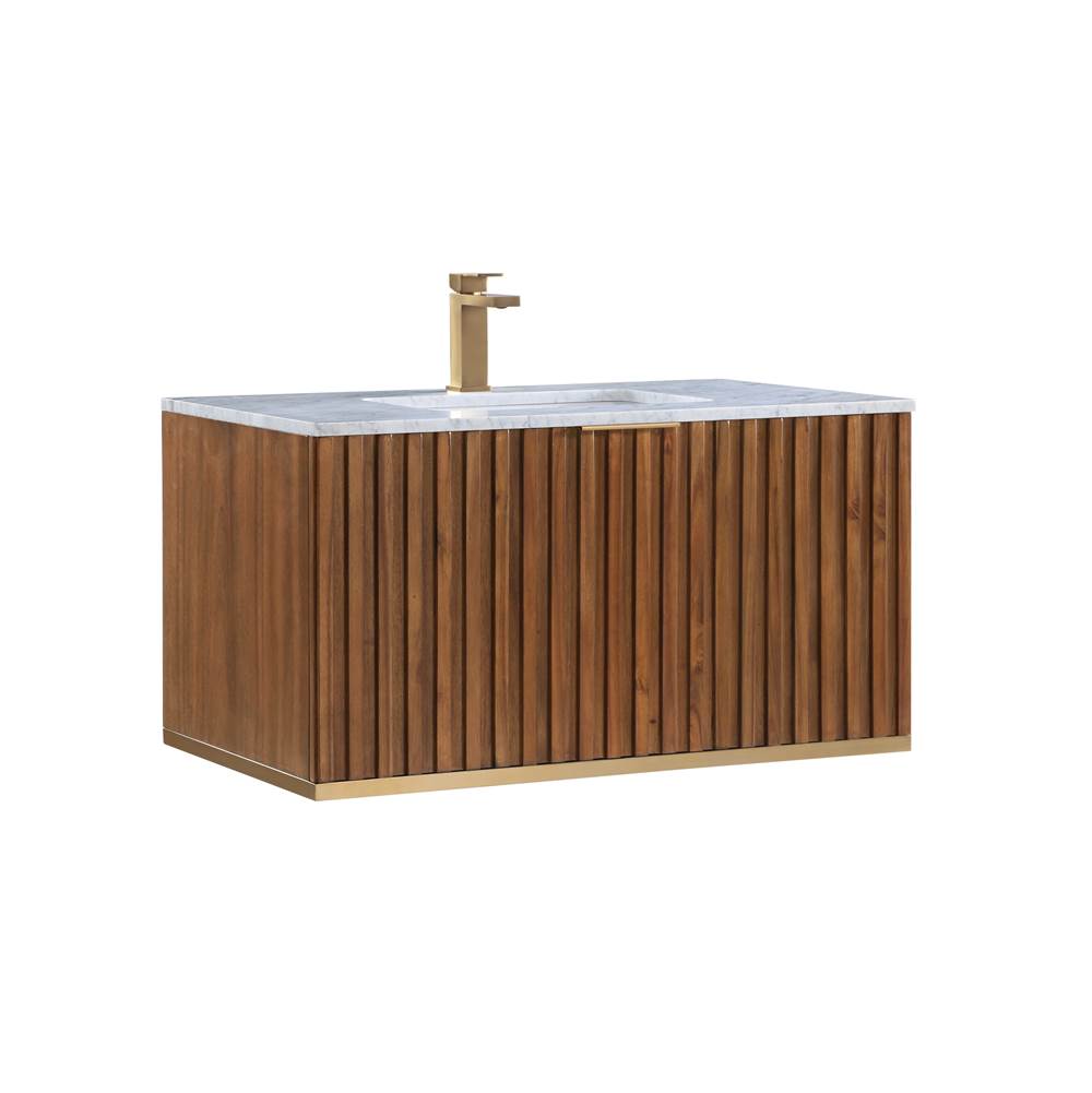 Bemma Design - Wall Mount Single Sink Vanity