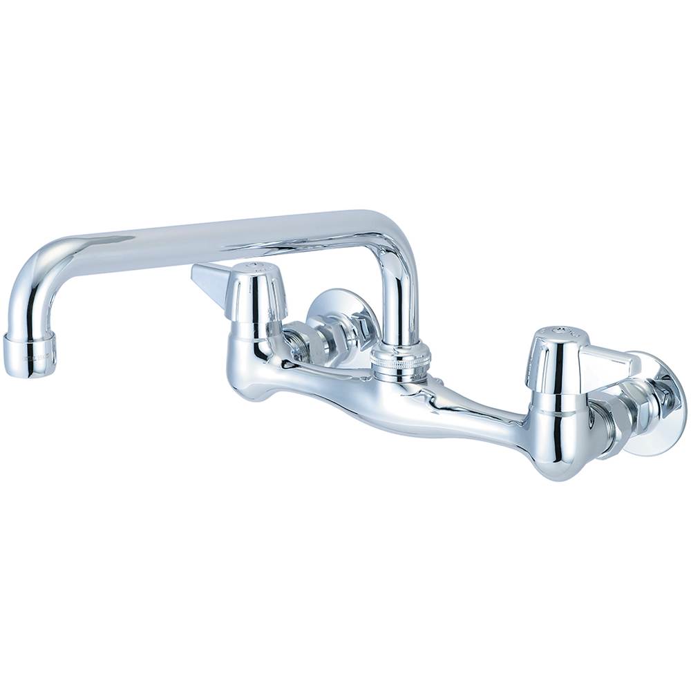 Central Brass Kitchen-Wallmount 7-7/8'' To 8-1/8'' Two Canopy Hdls 10'' Tube Spt-Pc