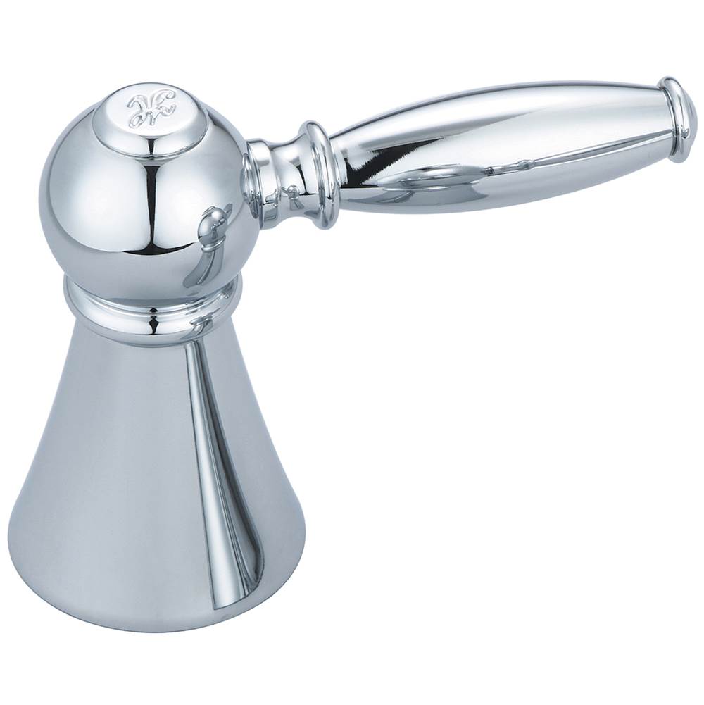 Central Brass Two Handle Faucet-Lever Handle-Hot-Pc