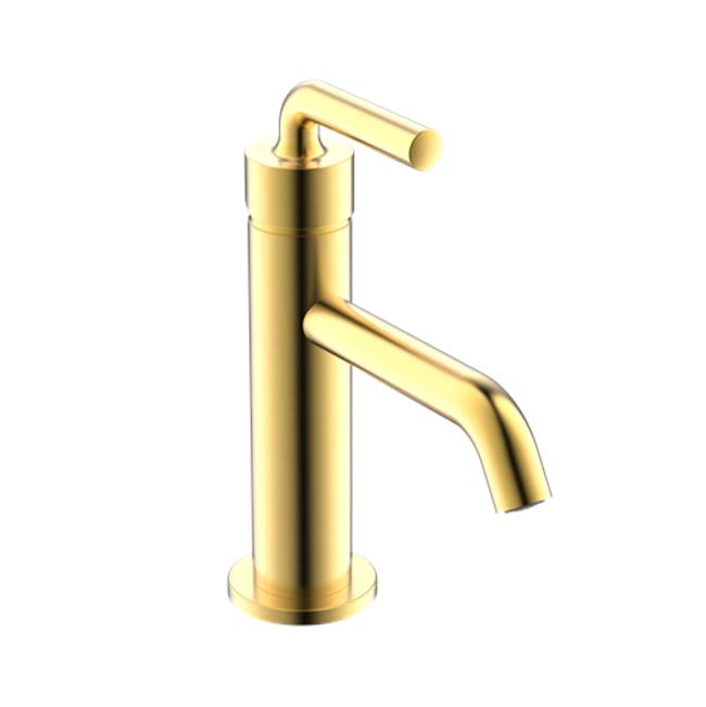 Crosswater London Taos Lever Single Hole Faucet, Brushed Gold
