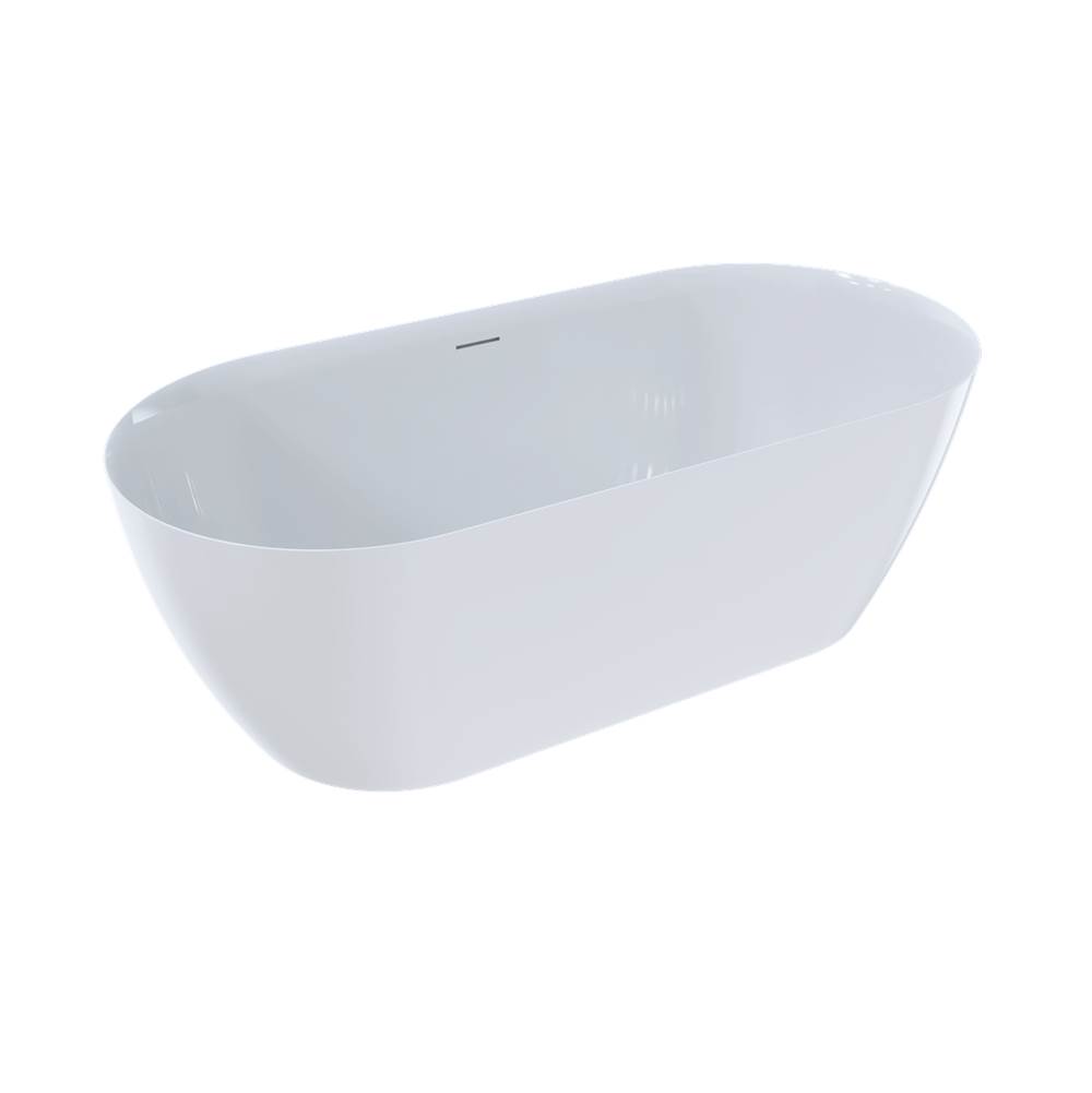 Crosswater London MPRO 5.5' Freestanding Bathtub with Integral Overflow (Waste included)