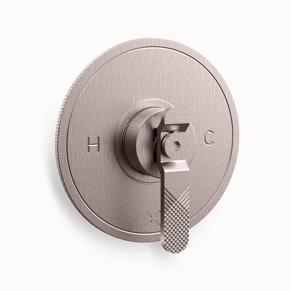 Crosswater London Union Thermo Valve Trim with Lever Handle BN
