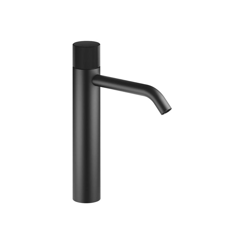 Dornbracht Meta Meta Pure Single-Lever Lavatory Mixer With Extended Shank Without Drain In Black Matte