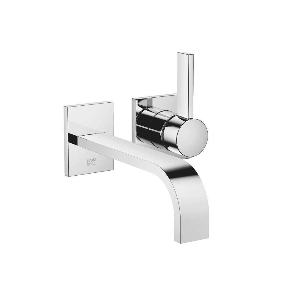 Dornbracht MEM Wall-Mounted Single-Lever Mixer Without Drain In Brushed Durabrass
