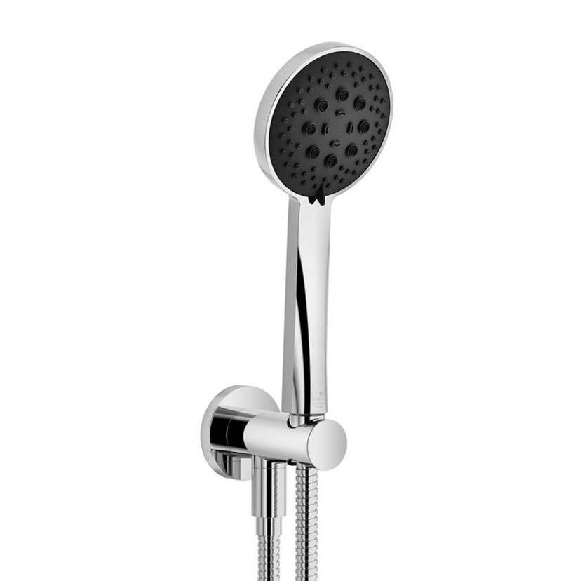 Dornbracht Hand Shower Set With Integrated Wall Bracket In Polished Chrome