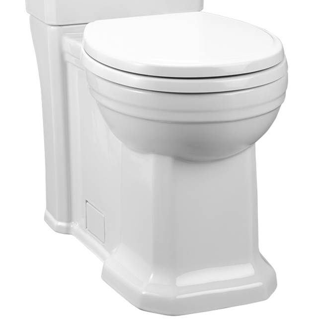 DXV Fitzgerald® Chair Height Round Front Toilet Bowl with Seat