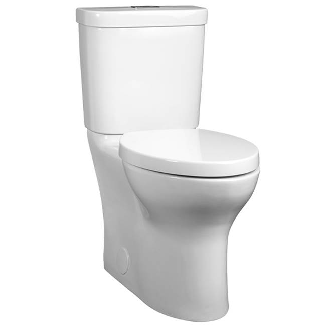DXV Equility Two-Piece Dual Flush Chair Height Elongated Toilet with Seat
