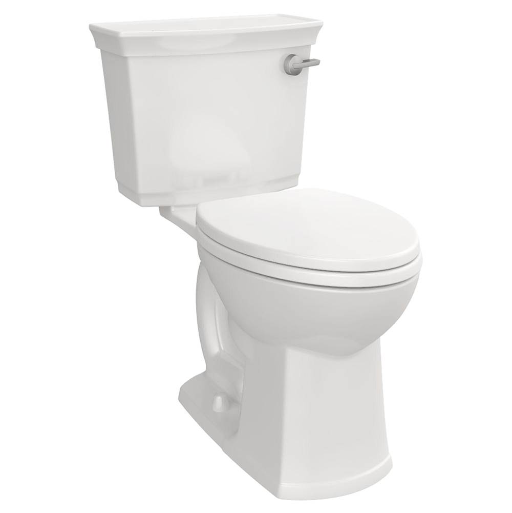 DXV Wyatt Two-Piece Chair Height Right Hand Trip Lever Elongated Toilet with Seat