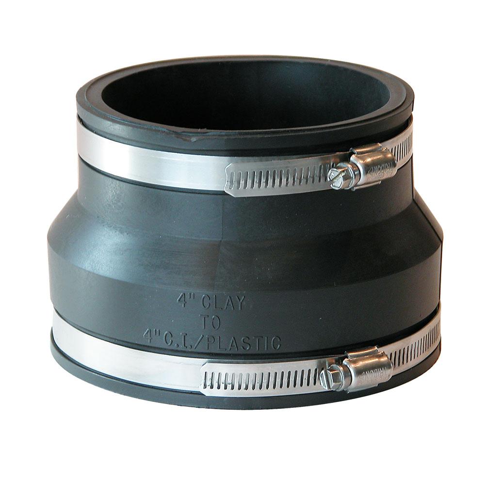 Fernco Coupling 4''Clay-4''Ci/Pl