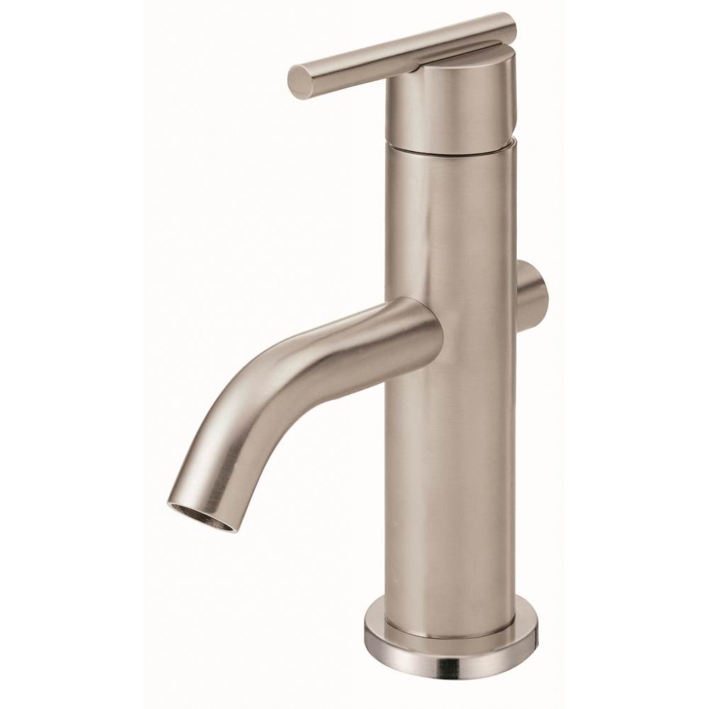 Gerber Plumbing Parma 1H Lavatory Faucet w/ Metal Touch Down Drain & Optional Deck Plate Included 1.2gpm Brushed Nickel
