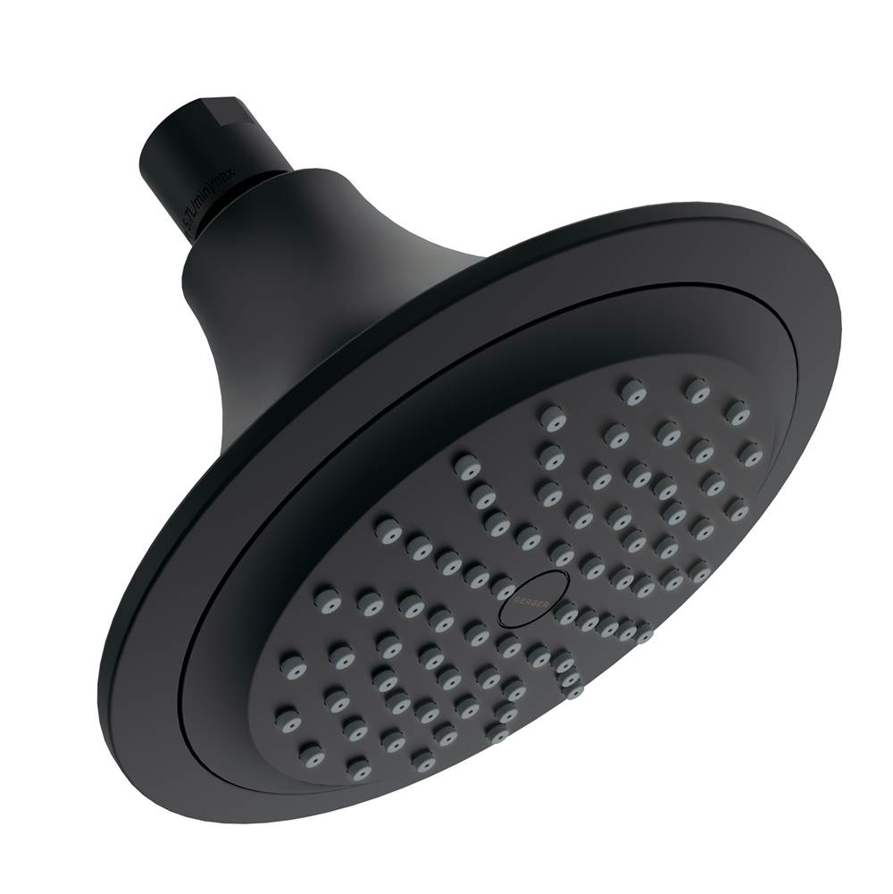Gerber Plumbing Lemora 6'' Single Function Showerhead 1.75gpm Satin Black
