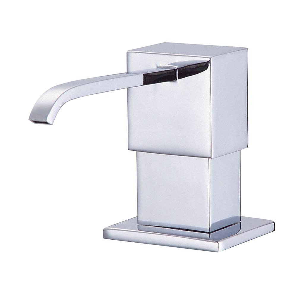 Gerber Plumbing Sirius Deck Mount Soap & Lotion Dispenser Chrome