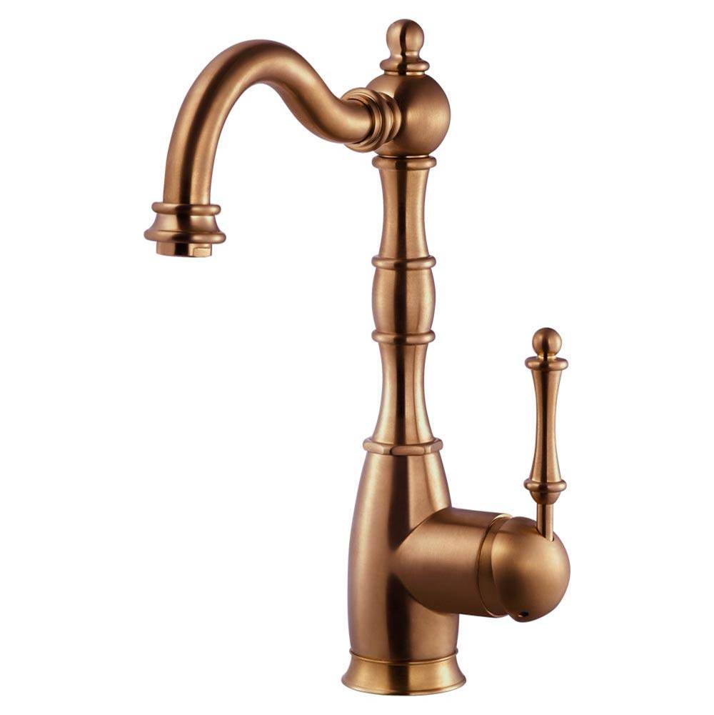 Hamat Traditional Brass Bar Faucet in Antique Copper