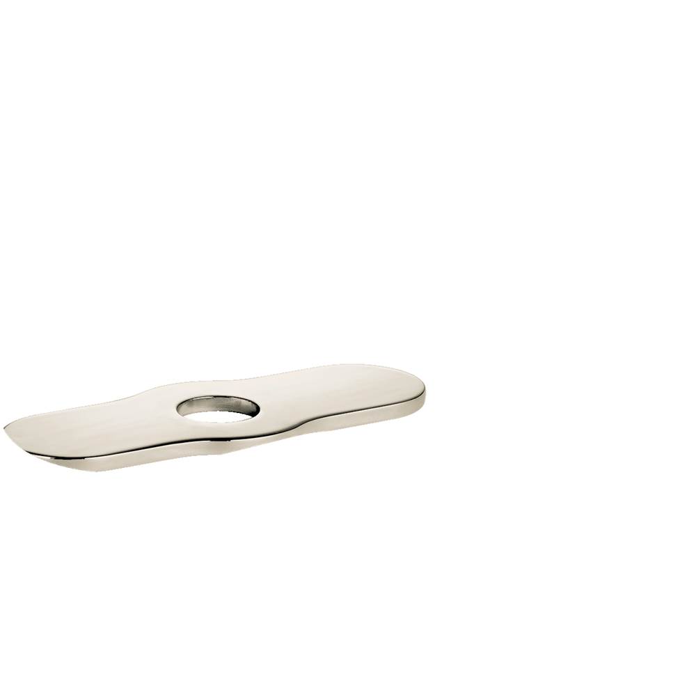 Hansgrohe Joleena Base Plate for Single-Hole Faucets in Polished Nickel