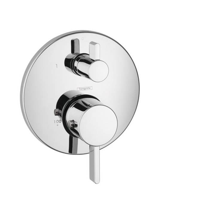 Hansgrohe Ecostat Thermostatic Trim S with Volume Control in Chrome
