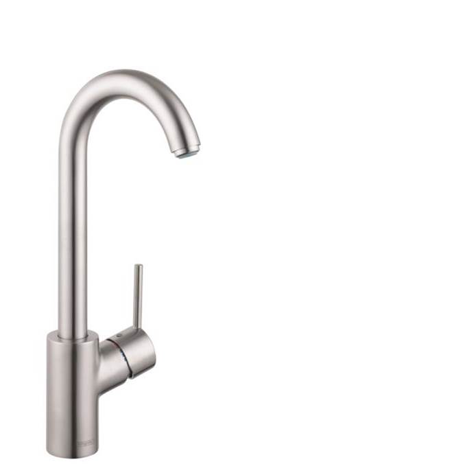 Hansgrohe Talis S Bar Faucet, 1.5 GPM in Steel Optic