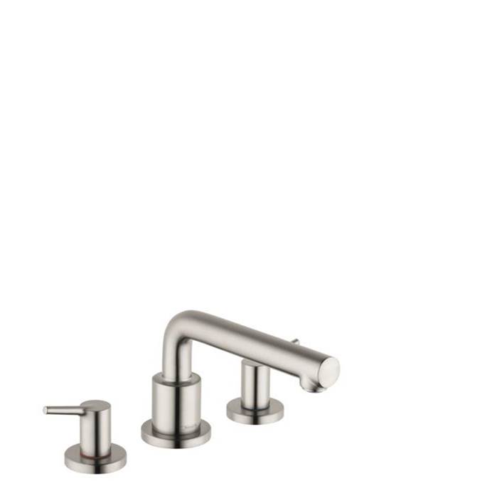 Hansgrohe Talis S 3-Hole Roman Tub Set Trim in Brushed Nickel