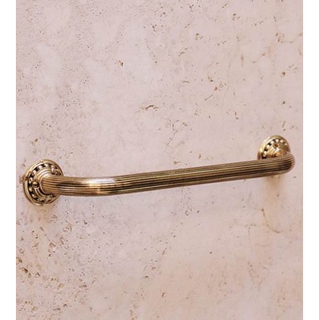 Herbeau ''Pompadour'' Hand Rail in French Weathered Brass