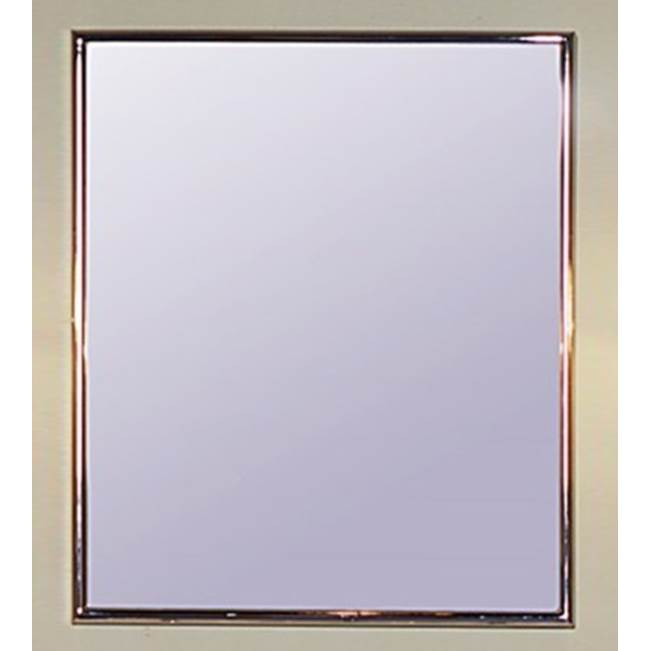 Herbeau ''Royale'' Mirror in Solibrass