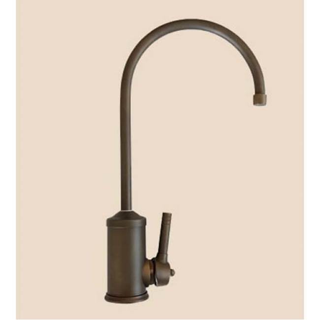 Herbeau ''Lille'' Single Lever Kitchen Mixer with Ceramic Cartridge in Weathered Brass