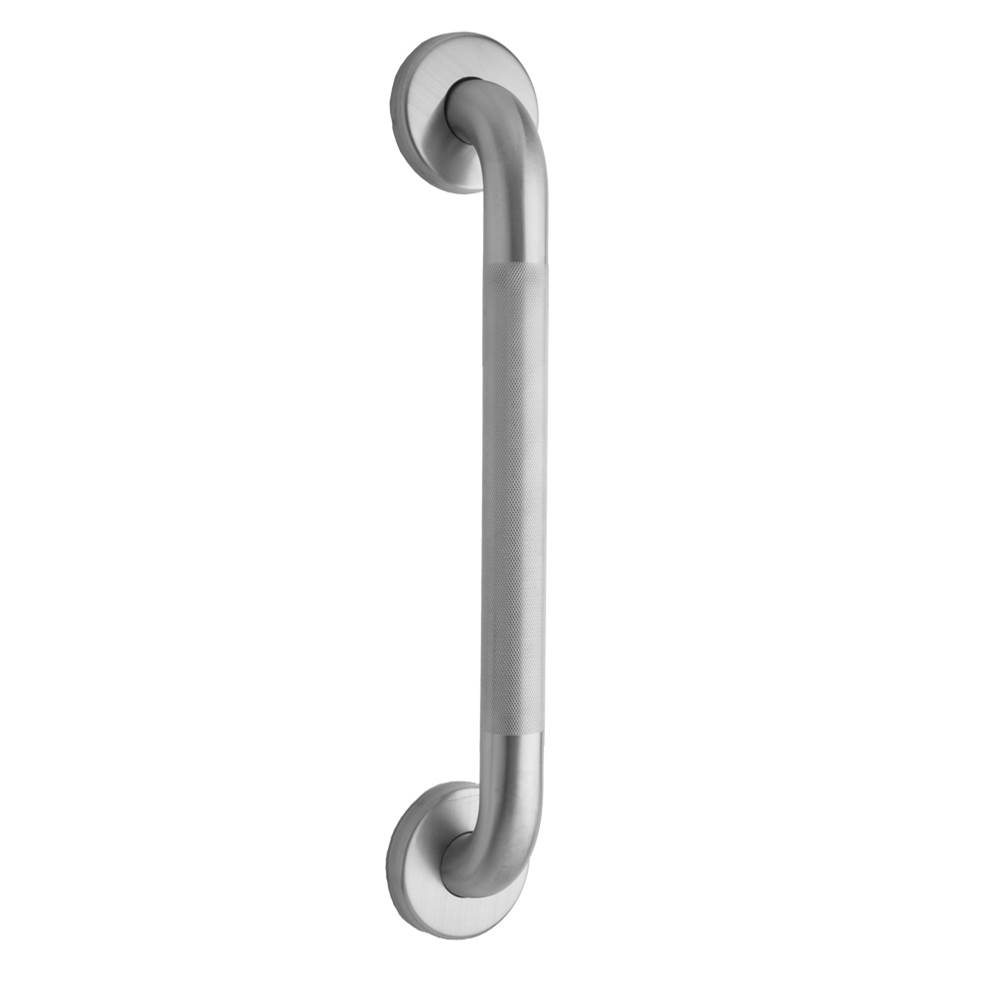 Jaclo 24'' Knurled Stainless Steel Commercial 1 1/4''  Grab Bar (with Concealed Screws)