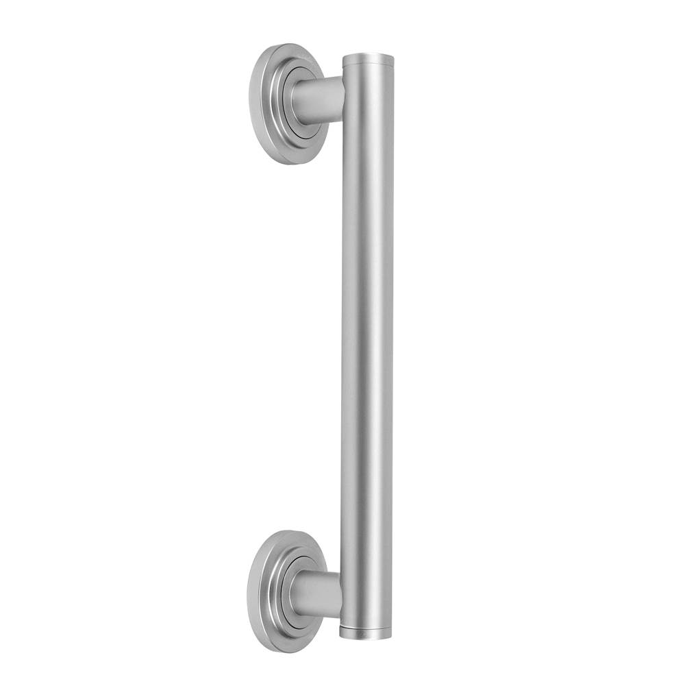 Jaclo 36'' Grand Grab Bar with Contemporary Round Flange