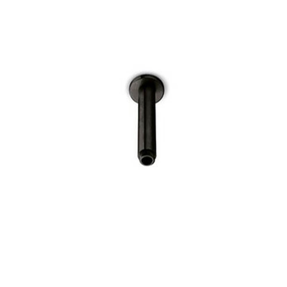 Jee-O Slimline Ceiling Shower Arm - 6 Inches - Structured Black