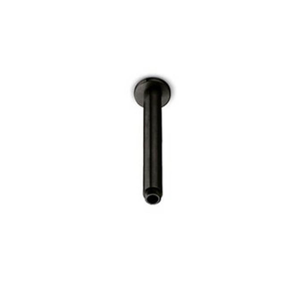 Jee-O Slimline Ceiling Shower Arm - 10 Inches - Structured Black