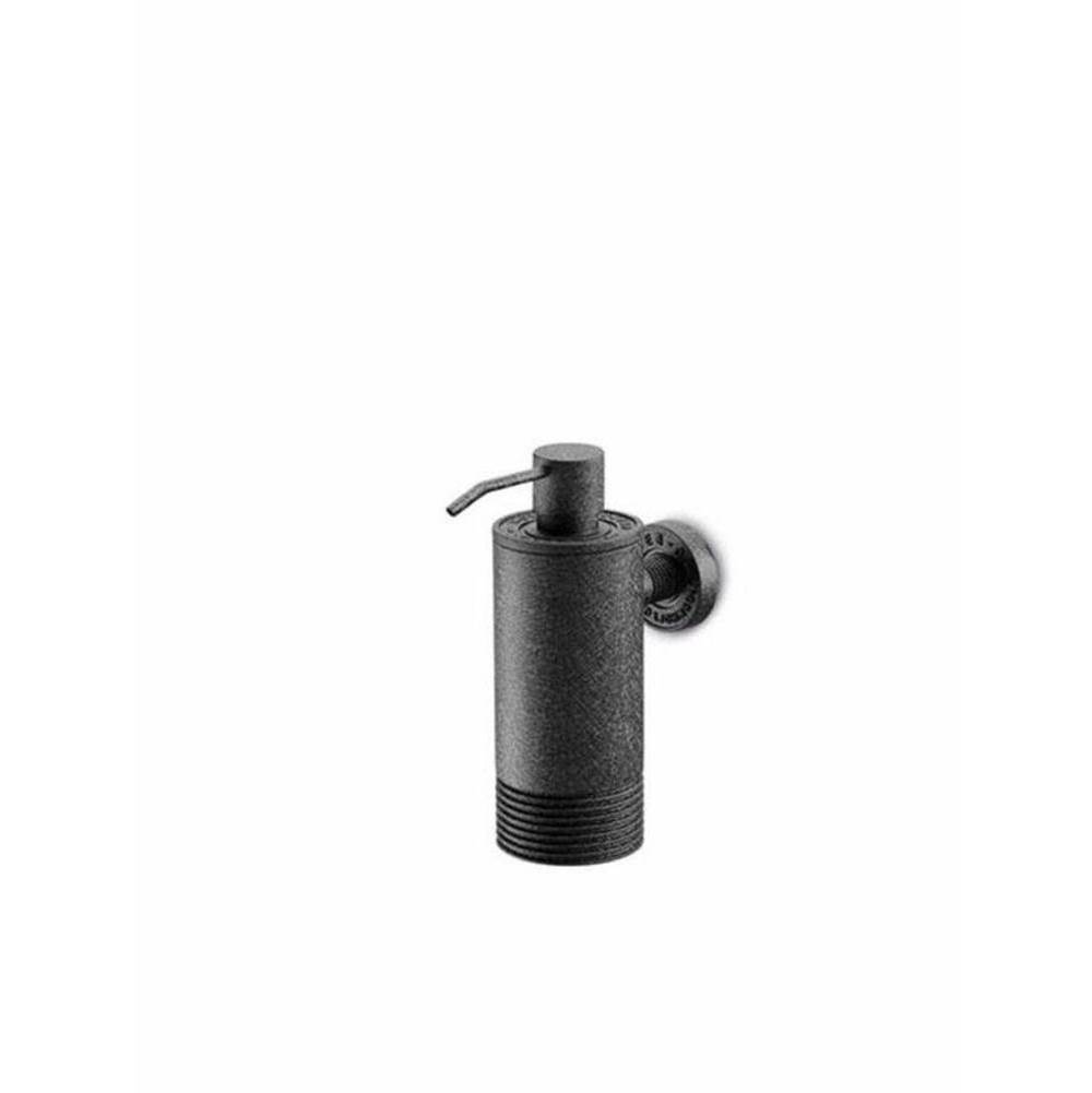 Jee-O Soho Wall Soap Dispenser - Hammercoated Black