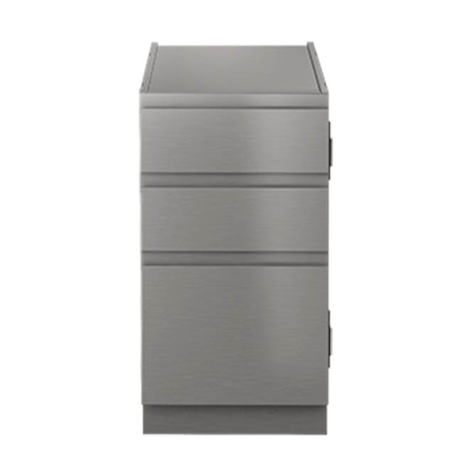 Home Refinements by Julien LINE Storage Cabinet 15in 3Drawers