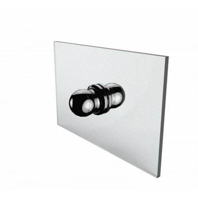 Kartners FLORENCE - Double Shower Door Handle-Glossy White